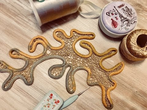 Видео: Ирландская сеточка//Ирландское кружево//irish lace