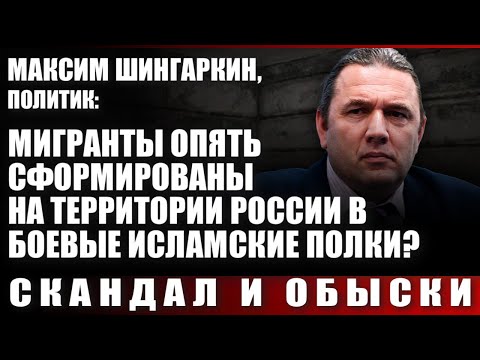Видео: Максим Шингаркин: мигранты опять сформированы на территории России в боевые исламские полки?