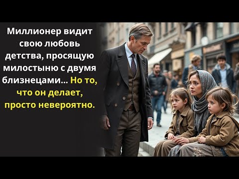 Видео: Миллионер помогает матери с двумя детьми — трогательная история, которая удивит вас!