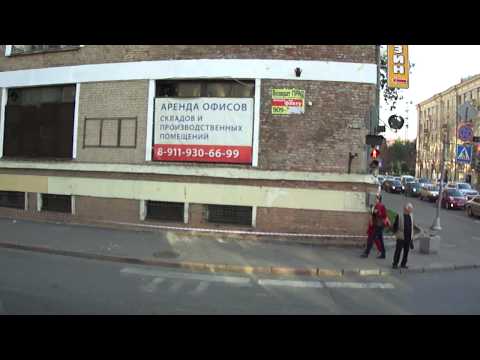 Видео: Трамвай Санкт-Петербурга 9: ЛВС-86К б.3422 по №40(05.09.11)