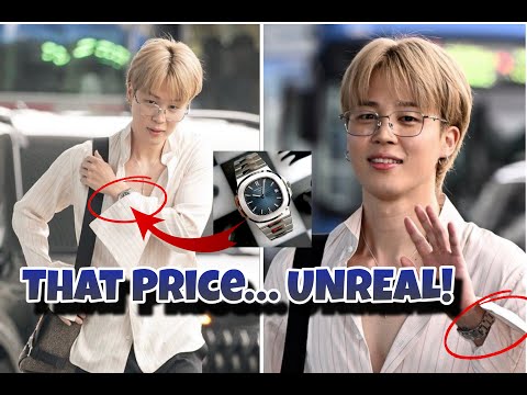 Видео: Часы Чимина на мероприятии Dior: цена просто фантастическая!