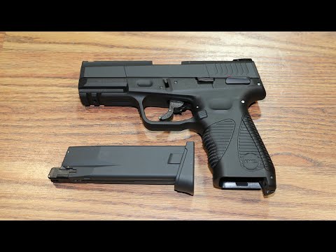 Видео: Обзор пневматического пистолета KWC 24/7 (KWC KMB-46) - TAURUS PT 24/7 G2, или немаленький малыш!