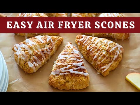 Видео: Булочки с яблоком и корицей в аэрофритюрнице | Небольшая партия и очень просто! 😍