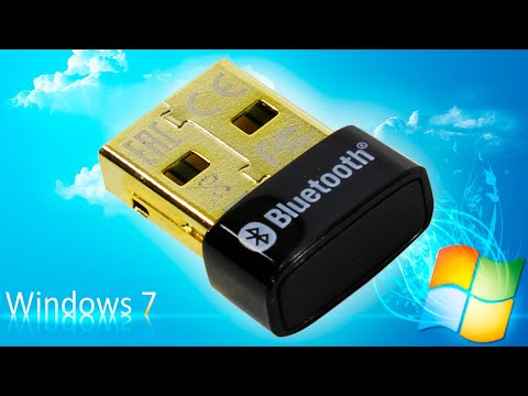 Видео: Как подключить USB Bluetooth внешний адаптер к компьютеру на Windows 7