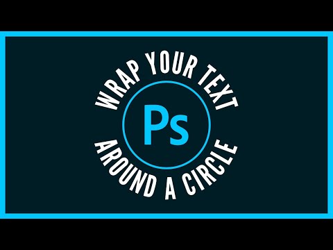 Видео: Как обвести текстом круг в Photoshop