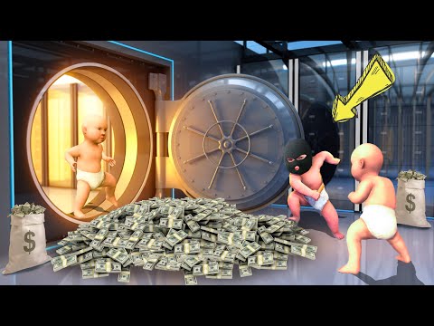 Видео: Балалар жабылып БАНК тонады!