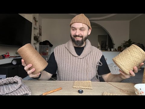 Видео: Воскресный живой влог! Про шапку из викуньи, свитер и новые образцы! В жизни все связано!