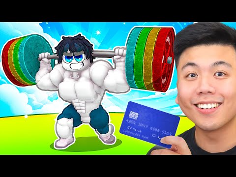 Видео: Я потратил 27 693 доллара, чтобы стать СИЛЬНЕЙШИМ в Roblox Gym League