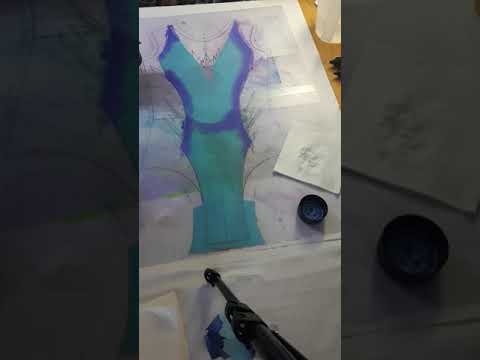 Видео: Пошив гинастического купальника. Тонировка бифлекса.