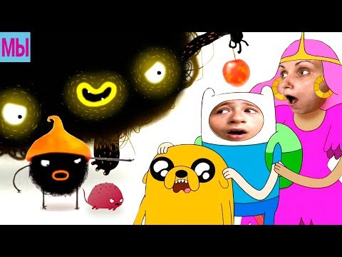 Видео: Гигантский Чучел CHUCHEL Смешной мультик Время приключений