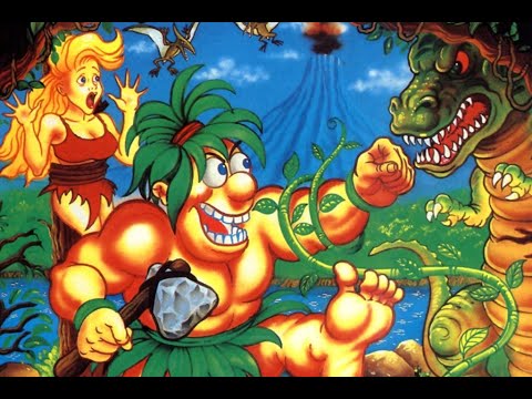 Видео: Joe & Mac Caveman Ninja полное прохождение и три концовки Sega Mega Drive / Genesis / GENS