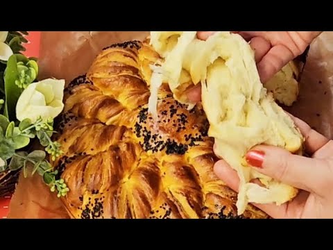 Видео: Пухкава сладка питка с масло. Не е нужно да чакате повод #food #recipe #baking #bakery #easy #tasty 