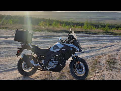 Видео: #Suzuki v-strom 650 испытание грунтовкой на Кременной горе!