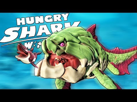Видео: АКУЛА ДИНОЗАВР ДУНКЛЕОСТЕЙ,  СЪЕЛ АКУЛ  | Hungry Shark World