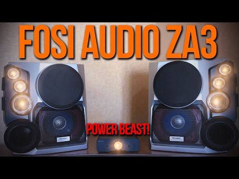 Видео: Fosi Audio ZA3 обзор стерео-усилителя и тест на пяти полосной акустике!