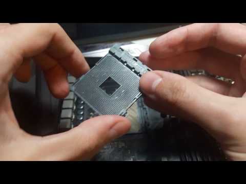 Видео: Как разобрать сокет AM4 (вынимаем отломившуюся ножку процессора)