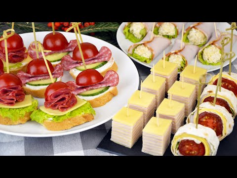 Видео: ПРОСТЫЕ И БЫСТРЫЕ ЗАКУСКИ на НОВОГОДНИЙ СТОЛ! Новогодний стол 2024!