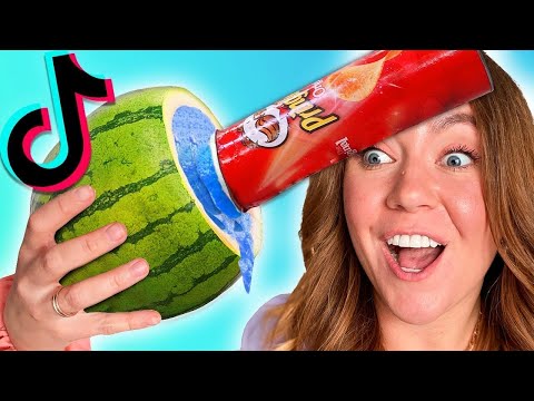 Видео: Проверила НОВЫЕ ТИК-ТОК ЛАЙФХАКИ ! / Testing VIRAL TikTok Life Hacks !