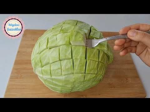 Видео: Нарезаем капусту таким образом, и результат потрясающий. Ничего вкуснее я не ела.