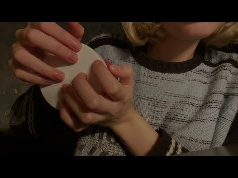 Видео: ▶ асмр неразборчивый шёпот + таппинг, звyки ртa.