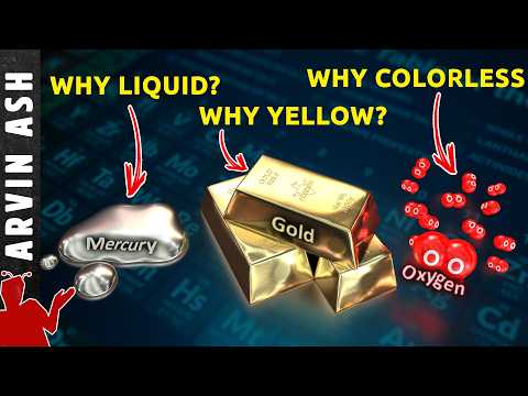 Видео: Как элементы приобретают свои физические свойства — простое объяснение | Арвин Эш