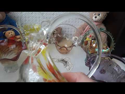 Видео: Цветное стекло! Чудесные корзиночки!!!👍🏻👍🏻👍🏻💥💥💥