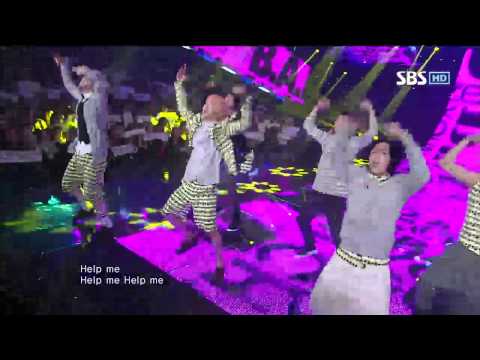 Видео: B.A.P [CRASH] @SBS Inkigayo популярная песня 20120909