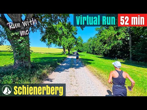 Видео: 🏃‍♀️🏃‍♂️ Беговая дорожка без музыки — прекрасная природа | 🇩🇪 Виртуальный забег №137