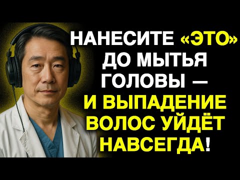 Видео: Нанеси это перед шампунем — выпадение прекратится, а волосы станут густыми навсегда!
