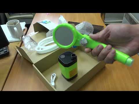 Видео: Душ Походный Аккумуляторный Портативный