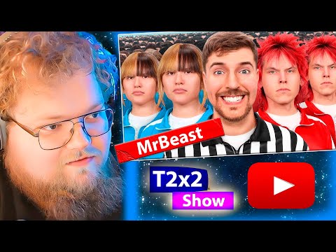 Видео: T2x2 СМОТРИТ 100 Близнецов Борются За $250,000 MrBeast / РЕАКЦИЯ T2x2