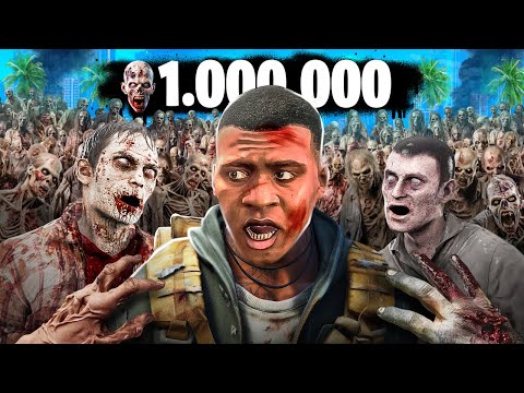 Видео: Я Пережил 1,000,000 ЗОМБИ за 24 ЧАСА в ГТА 5! ЗОМБИ АПОКАЛИПСИС В GTA 5 ОНЛАЙН МОДЫ