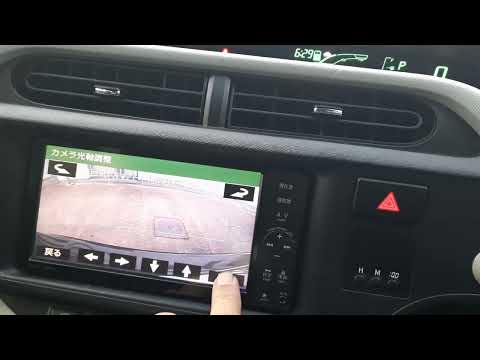Видео: Восстановление настроек камеры заднего вида для Toyota Radio NSZT-W61G