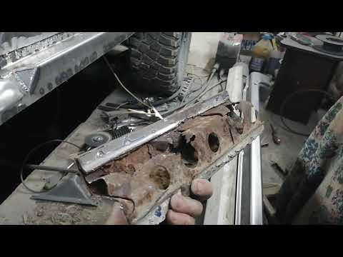 Видео: Вскрытие и замена порогов УАЗ Патриот. АКТ 1