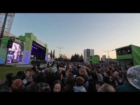 Видео: УФА 450. День города, площадь Машиностроителей, концерт с участием Полины Гагариной, 31.08.24