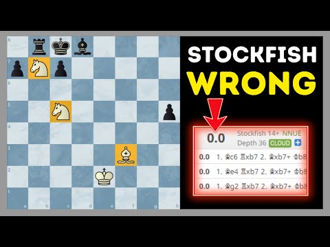 Видео: Stockfish не может решить эту шахматную головоломку 😮