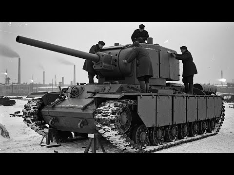 Видео: Как один «заводской рабочий» превратил КВ-1 в непобедимую крепость на гусеницах