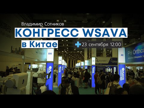 Видео: Конгресс WSAVA  в Китае, что нового