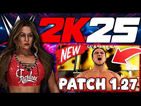 Видео: ОБНОВЛЕНИЕ-СЮРПРИЗ ДЛЯ WWE 2k25! ПАТЧ 1.27 ИСПРАВИЛ НЕКОТОРЫЕ ОСНОВНЫЕ ПРОБЛЕМЫ