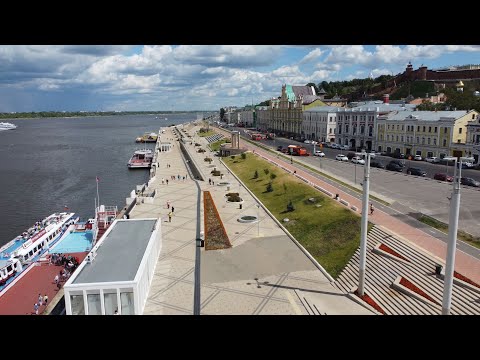 Видео: Нижний Новгород с высоты птичьего полёта [Nizhny Novgorod drone reel]