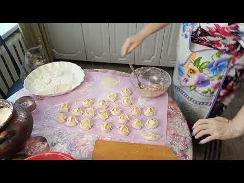 Видео: Очень сочные манты.