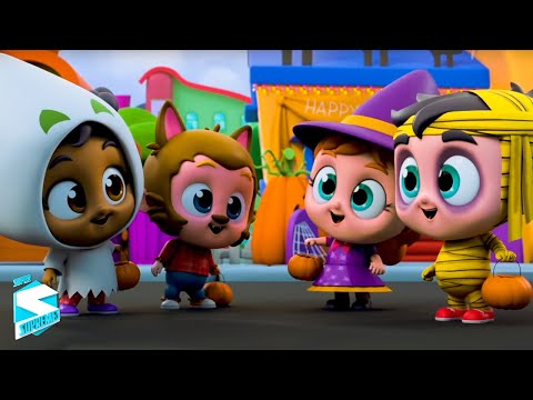 Видео: Halloween Beat | Xэллоуин песня |  Развивающие мультфильмы | Kids Tv Russia | Детские стишки