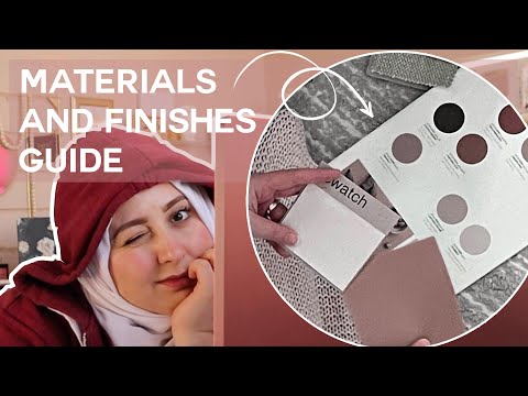 Видео: Материалы и отделка интерьера (мини-руководство для дизайнеров интерьера)