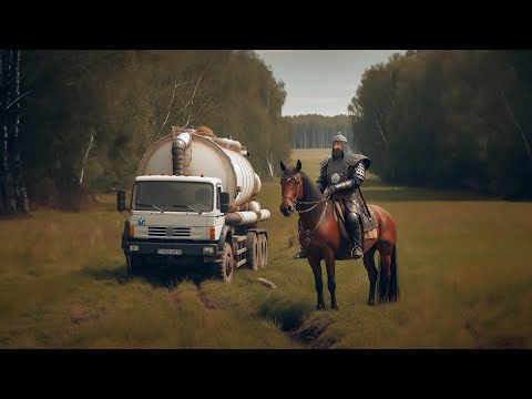 Видео: Говновоз, но это богатырская песня