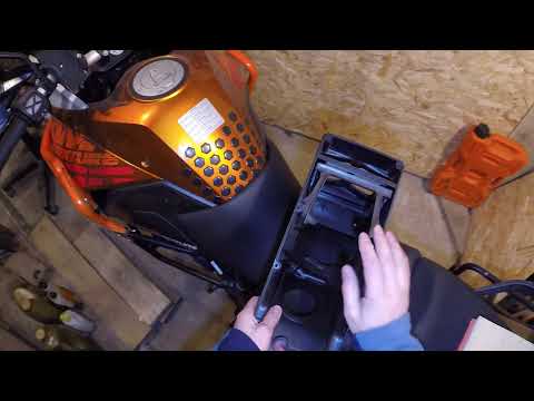 Видео: Фильтрбокс/airbox KTM 1190 Adv 2013-14