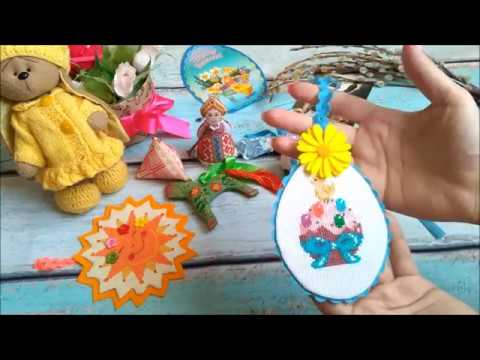 Видео: 95. Моя Пасхальная вышивка.