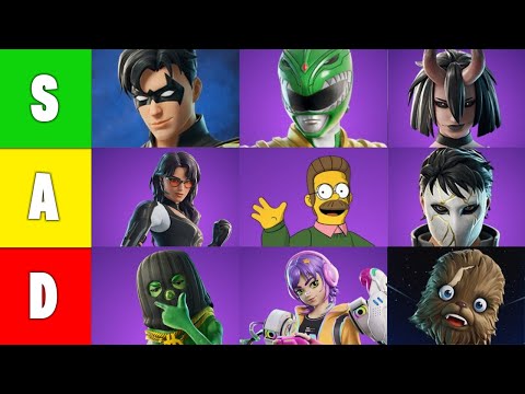 Видео: Рейтинг ВСЕХ скинов боевого пропуска Fortnite из Главы 6!