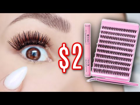 Видео: Я попробовала наращивание ресниц за 2 доллара от SHEIN, так что вам не придется...