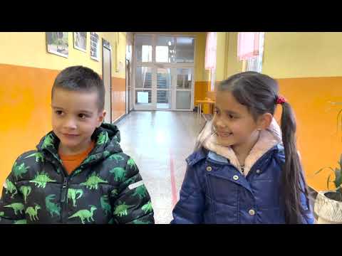 Видео: Боби и Ева на гости в 128 СУ Алберт Айнщайн.