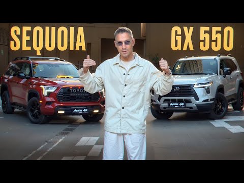 Видео: Toyota или Lexus — что ЛУЧШЕ!? / Обзор и сравнение Toyota Sequoia TRD Pro и Lexus GX550